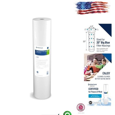 Pentair DGD-5005-20: 20-Inch Sediment Filter, High-Capacity Polypropylene