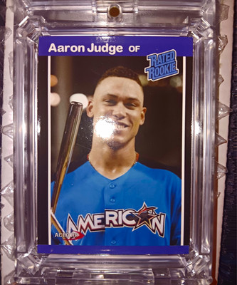 Donruss 2017 Aaron Judge Rated Rookie #99 Major League Baseball Trading Card