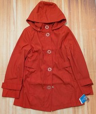 Womens Centigrade Red Detachable Hooded Coat / Size UK XS / Bran New With Tags