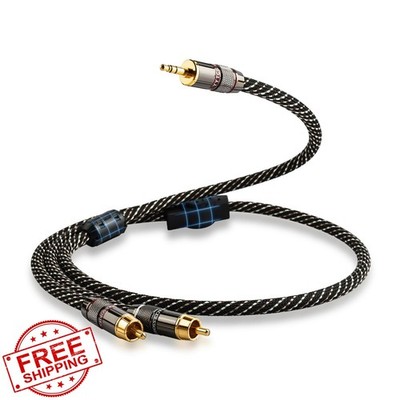 YYTCG RCA to 3.5mm Audio Cable 4.92ft