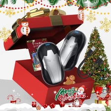 2PCS Rechargeable Hand Warmer 10000mAh Portable Electric Heating Pad - Magnetic