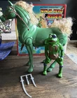 VINTAGE NINJA HERO RIDER GALLOPING HORSE TMNT KO TEENAGE MUTANT NINJA TURTLES