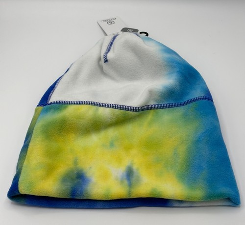 Coal Headwear Beanie Unisex One Size Tall Blue Tie Dye Skully Knit Hat Cuffed - Picture 11 of 16
