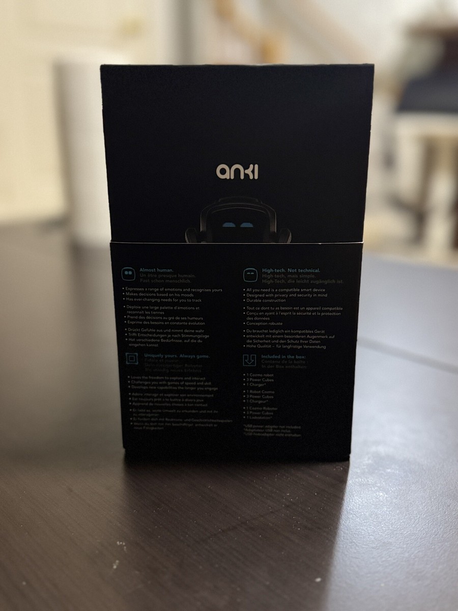 Cozmo Collector's Edition Robot Liquid Metal Anki Toy iOS or