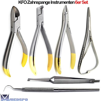 KFO Zange Zahnspange Ligatur Distal End Schneider Drahtbogen Biegezange Mathieu