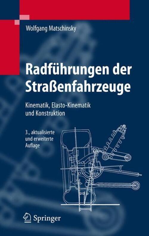 Wolfgang Matschinsky | Radführungen Der Straßenfahrzeuge | Buch |