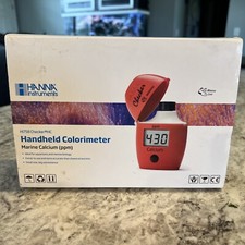 Hanna Instruments HI758U Marine Calcium Checker Colorimeter Saltwater 