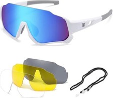 DUCO Polarized Kids Sunglasses Youth Baseball Sun Glasses Sports Teens