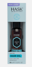 HASK Hair Skin Argan Oil Repairing Hair Oil - Smooths Frizz Adds Shine 2 oz
