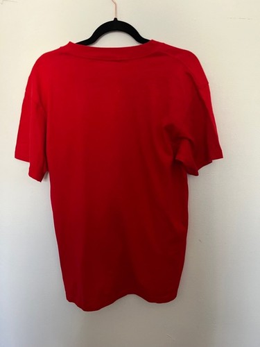 Red Homer Simpson Kiss the Chef Well Done Grill Gas Propane red graphic tee M, - Picture 2 of 4