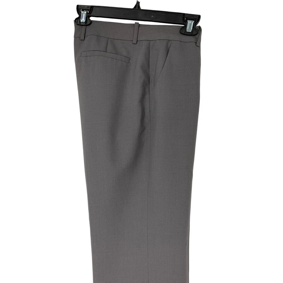 Pantalones de vestir para mujer Anne Klein gris talla 6 forrados lana corte boot acampanado 3586 tweed Foto 2 de 4