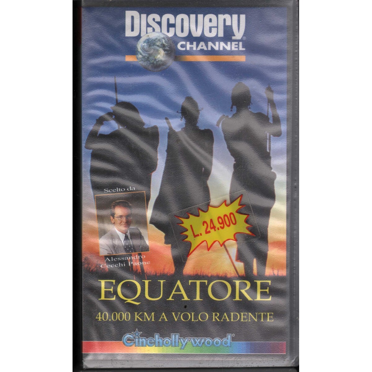 Discovery Channel: Geoff Burton Univideo VHS Equator - CHV9007 Sealed