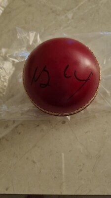  Signed  MEG LANNING Cricket BALL Australia Stars Scorchers WBBL