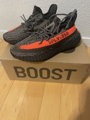 Yeezy Boost 350 V2 Carbel Stegrey/Solred NEW IN BOX 9 Mens s-l400.jpg main image 3