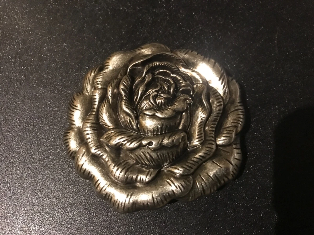 Rose belt buckle sales