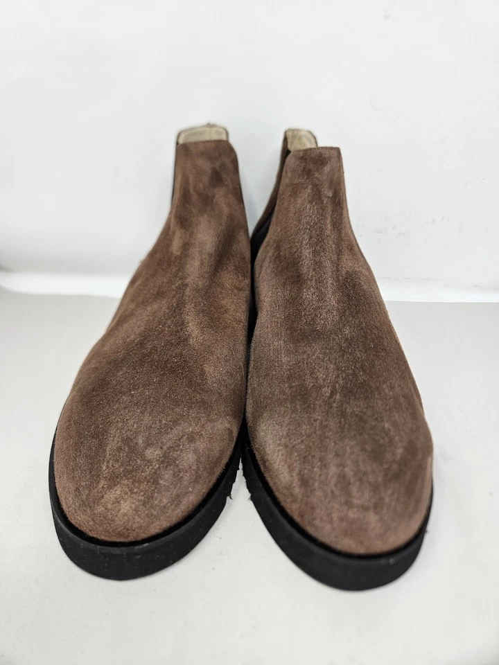 Amalfi By Rangoni Womens Boots Sz-11.5M Enrico Chelsea Brown Suede Lightweight  - Image 2 of 4