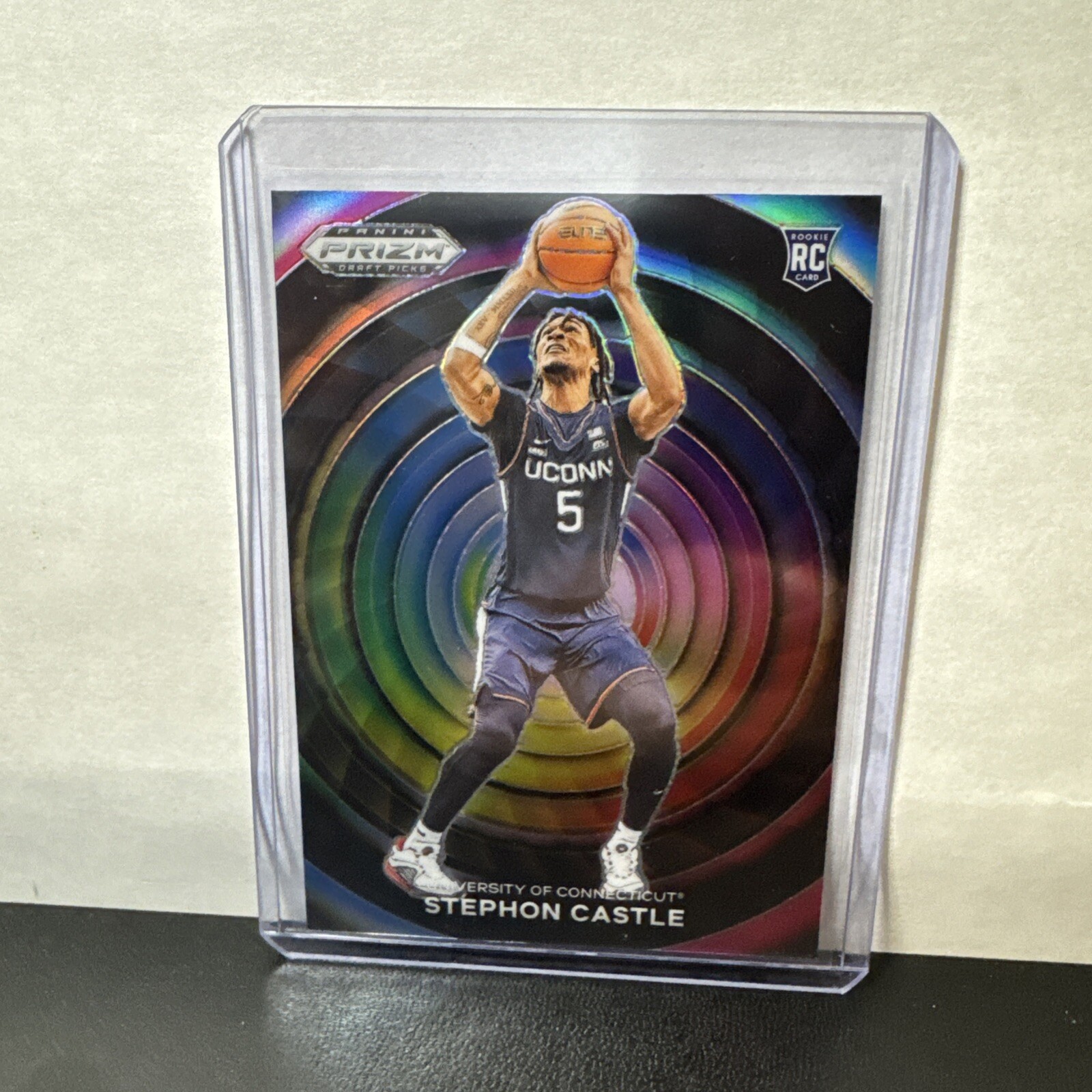 STEPHON CASTLE 2024-25 PRIZM DRAFT PICKS COLOR WHEEL ROOKIE SSP RC