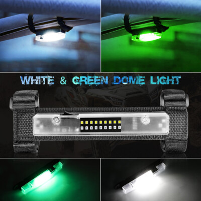 Dome Map Work Light Cabin interior 4'' Diameter Camper portable A-pillar Boat UTV