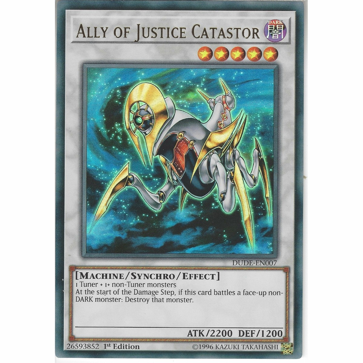Yu-Gi-Oh! Red Blossoms From Underroot Ultra Rare (DUDE-EN006) - 1st Edition From Duel Devastator Set - View #4