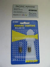 Marine Lighting, "Brite-Up" #01984, Bulb #53