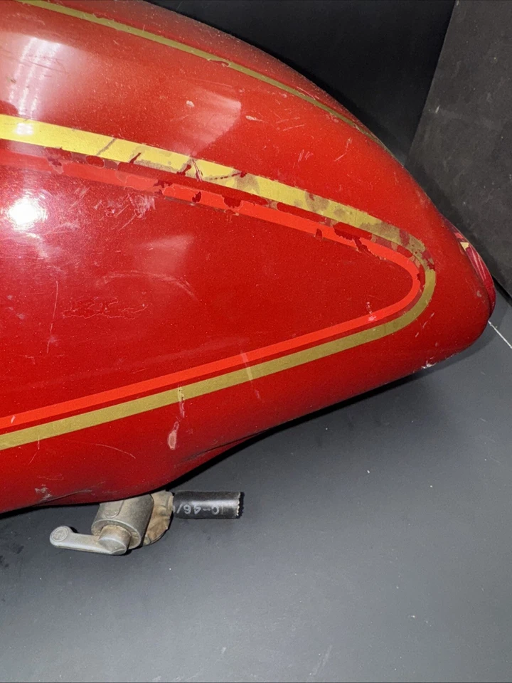 Kawasaki 1977 77 KZ 750 KZ750 B KZ750B OEM pintura original gasolina combustible tanque gasolina Foto 4 de 4