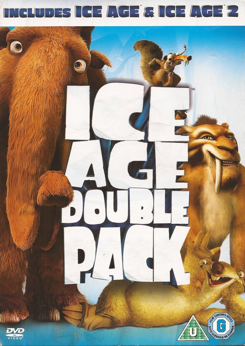 ICE AGE DOUBLE PACK: ICE AGE/ICE AGE 2: THE MELTDOWN (R2 Two DVD