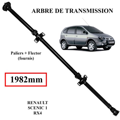 Arbre de transmission pour Renault Scénic Rx4 1,8 2,0 16v 1,9 Dci - 7711135221 - Imagen 7 de 12