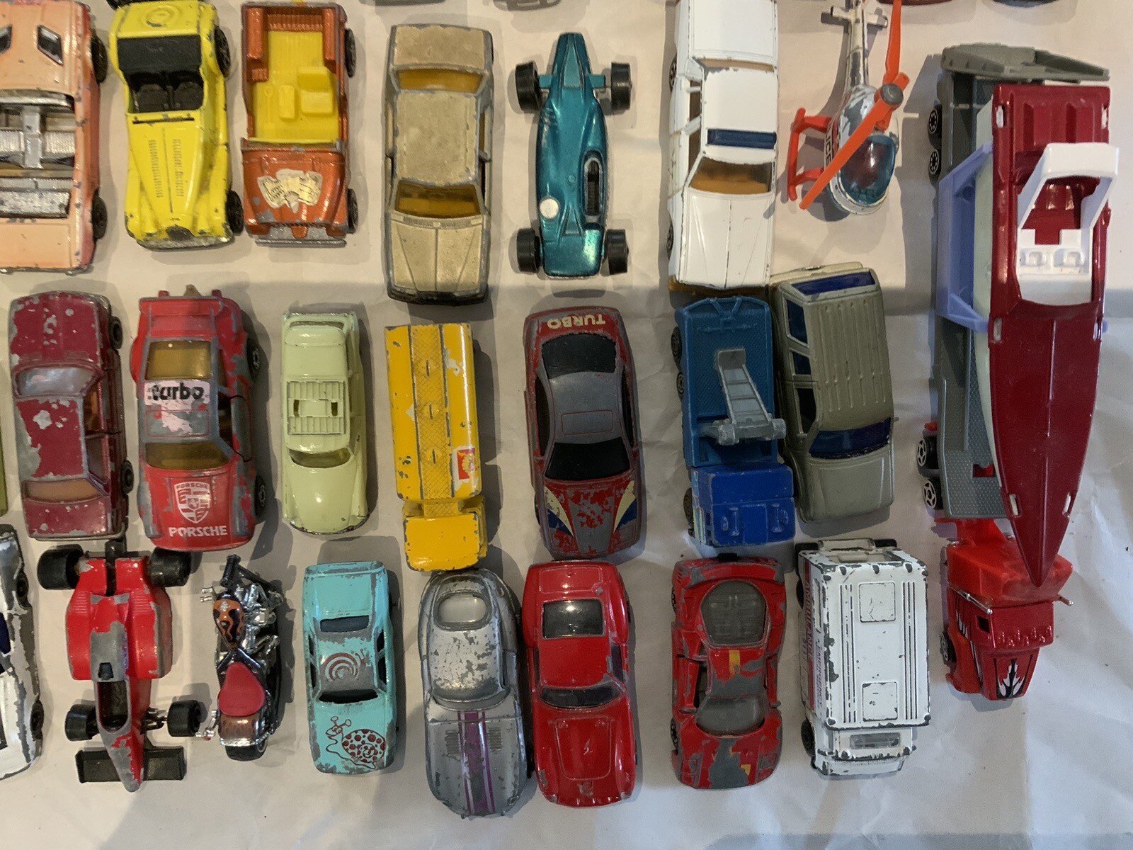 Bulk Lot Of Vintage Diecast Vehicles. Mixed Makes And Years eBay