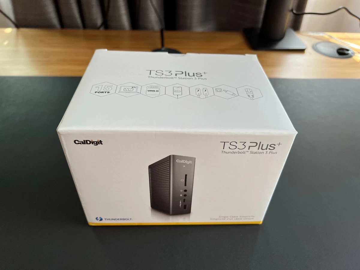 CalDigit TS3 Plus Docking Station Thunderbolt 3 Plus 87W Charging