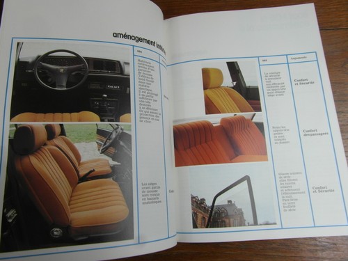 PROSPECT AUTOMOBILE BROCHURE PEUGEOT VENDEURS no 22 sortie 604 VERS 1975 - Imagen 2 de 2