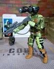 GI JOE ~ 2006 NIGHT VIPER ~ JUNGLE THEATER ~ WEAPONS & CARD ~ M.O.T.H. MOTH