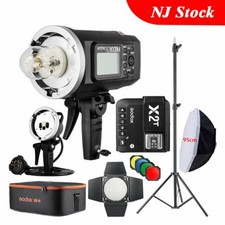 US Godox AD600BM Strobe Flash H600B Head X2T Trigger Softbox Fr Canon Nikon Fuji