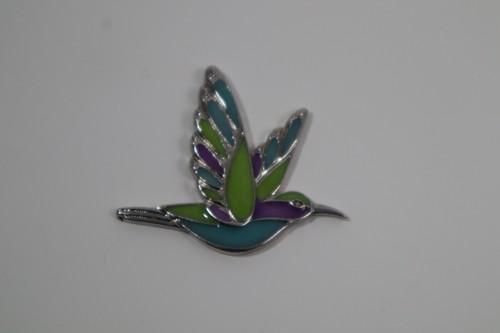 FF1 Hummingbird always in my prayers FROM HEAVEN ABOVE Pocket charm Remembrance - Foto 9 di 11