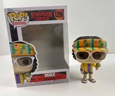 Funko Pop! Stranger Things- Season 4 - Mike #1298 Vinyl Figure NIB