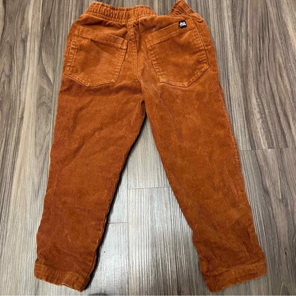 Pantalones de pana Tea Collection niña talla 4 marrón rústico Foto 2 de 4