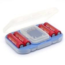 Heavy Duty AA Battery & SD Memory Card Storage Case Holder