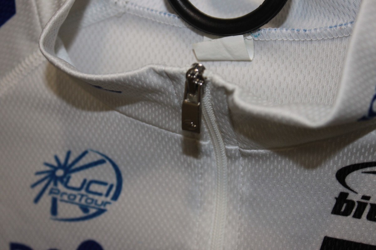 Maillot Cycliste Vintage Biemme AG2R La Mondiale, UCI, Manches Courtes, Taille XL