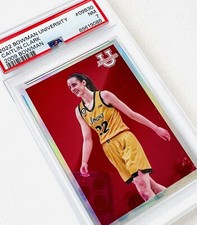 2022 Bowman University Caitlin Clark 2009 Bowman #09B30 PSA 7 🔥 Iowa / Fever