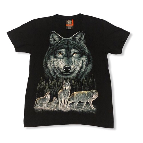 Vintage Rock Eagle Classic Wear WOLF T 
