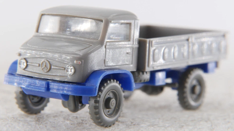 Wiking 1:87 LKW A.S.S alt MB Unimog S Zivil Silbergrau 1962 GK 360/4A CS 485/1F