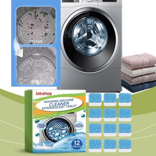 Washing Machine Cleaner Descaler Deep Cleaning (12 Y19C Tablets)* A0T0