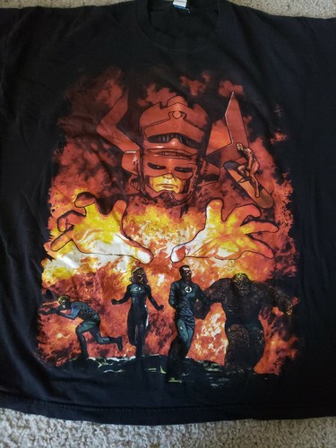 Marvel Comics Fantastic Four 4 Galactus Mad Engine T-Shirt. Men’s Size 2XL 2XL - Picture 3 of 9