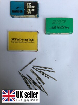 PAAR Imp 3 4 5 6 BA oder 3 x 1/4'' BSW HSS Gewindebohrer UNBENUTZT Mamod Bowman SEL Werkzeuge