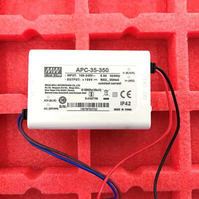 One For MEAN WELL New APC-35-350 Switching power supply Free Shipping