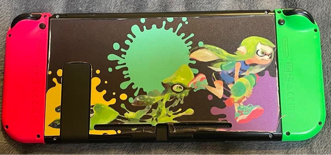 Nintendo Switch Console System Splatoon 2 Neon Pink/Neon Green