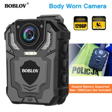 BOBLOV T5 1440P police Body Camera with Audio Recording Body Camera Night Vision