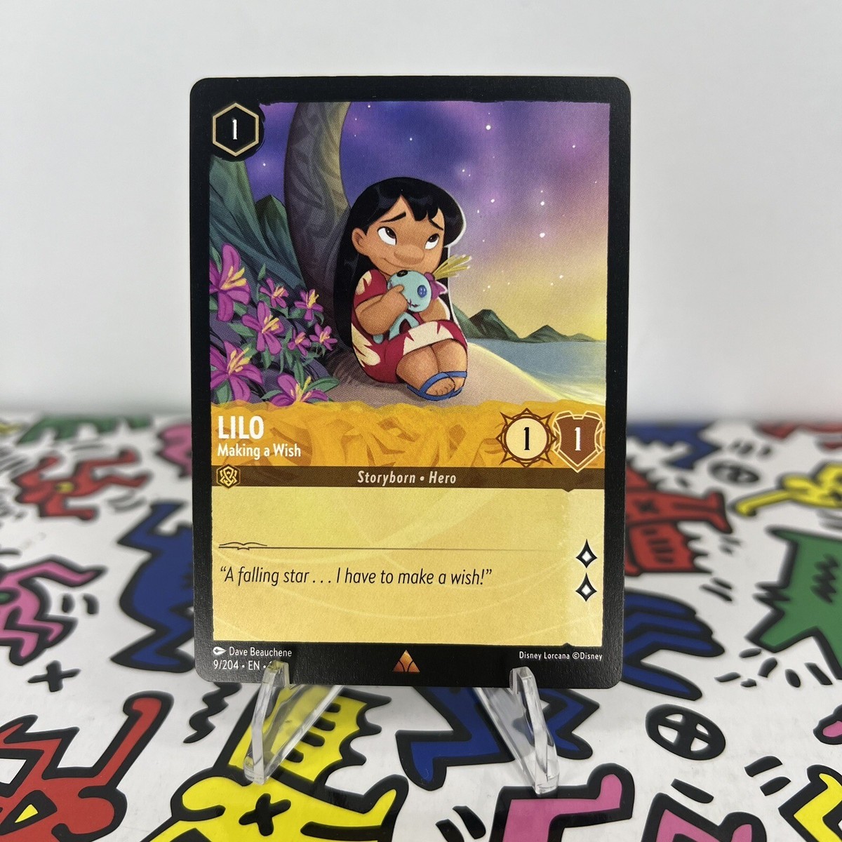lilo lorcana card Disney Lorcana TCG - Lilo Making A Wish 9/204