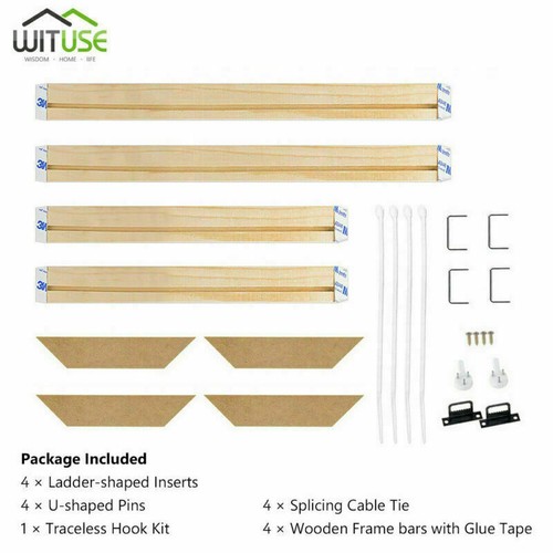Stretcher Wall Gallery Strips Bar Professional Frame Canvas Pine Art DIY Wooden - Picture 3 of 36