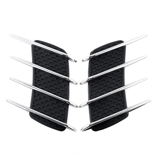 2Pcs Car Auto Surface Air Vent Decor Waterproof Grille Sticker Decor - 第 1/4 張圖片