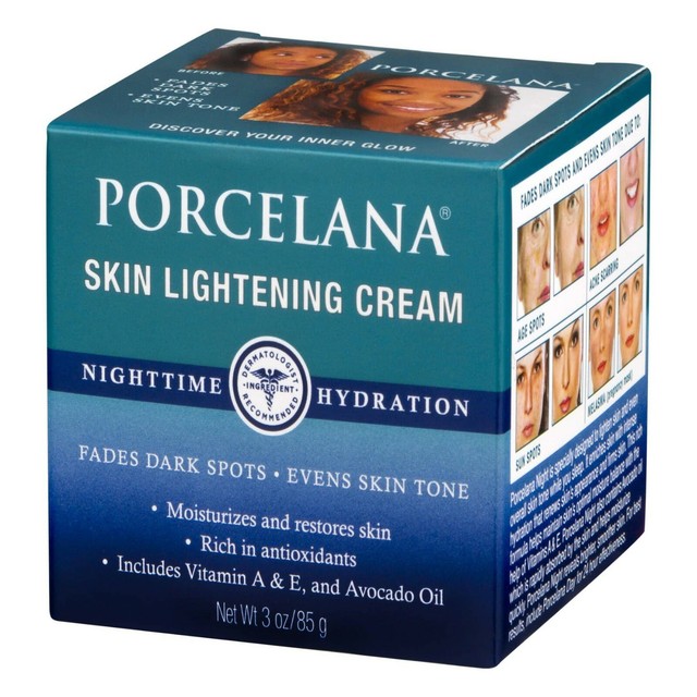 4 PK Porcelana Skin Lightening Day Cream Fade Dark Spots Bleachin